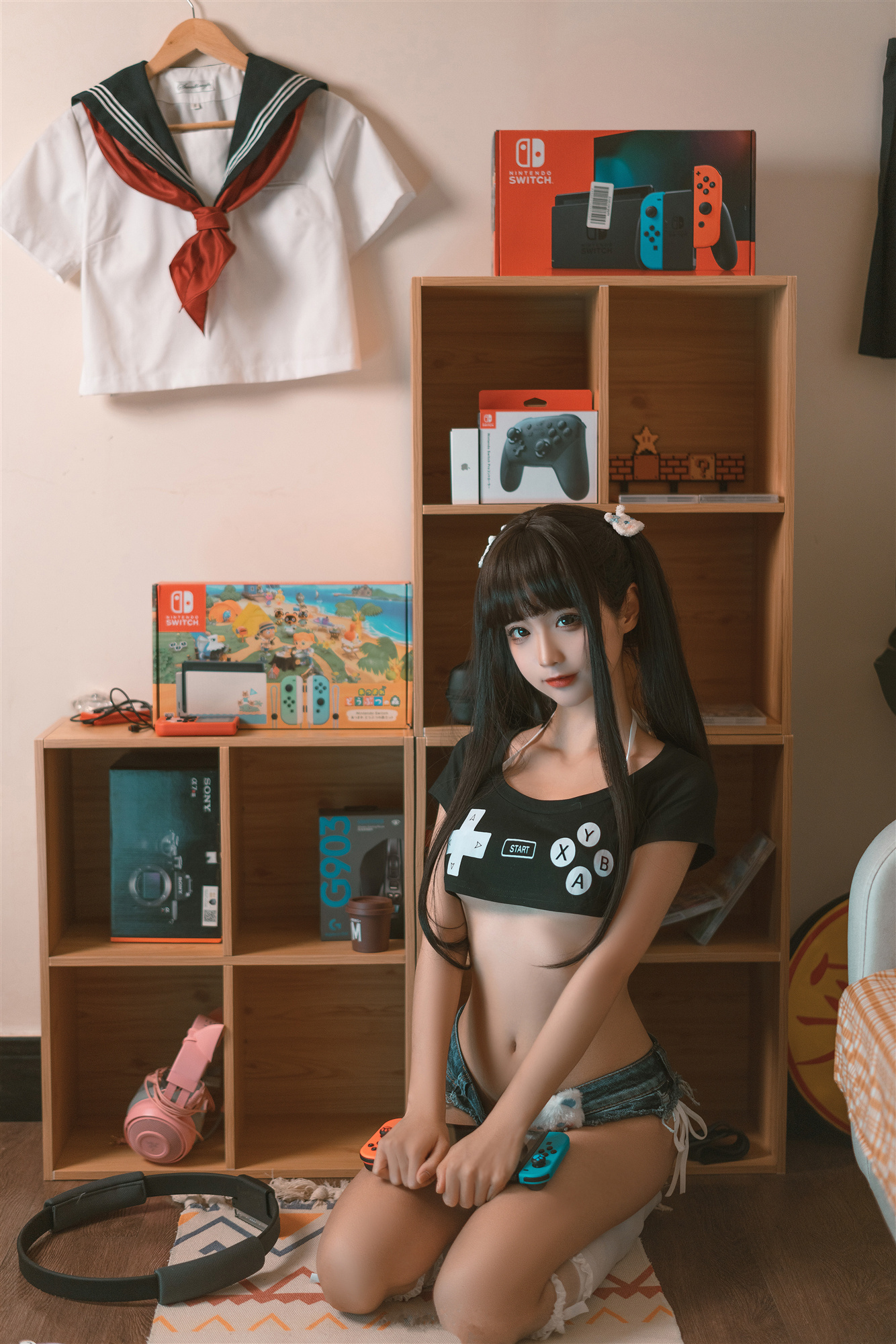2.jpg 国内美少女私房写真，健身环  美图写真 第3张
