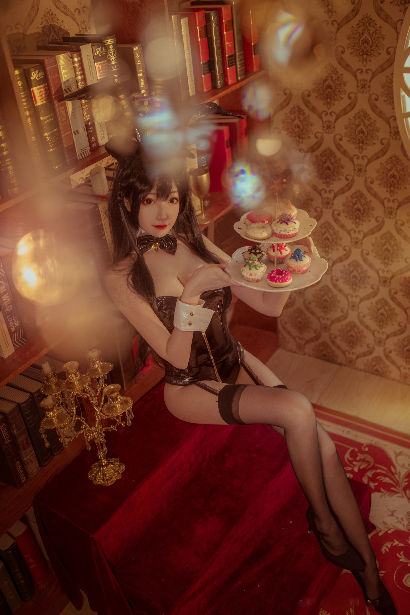 4.jpg 碧蓝航线 爱宕兔女郎cosplay  美图写真 第4张