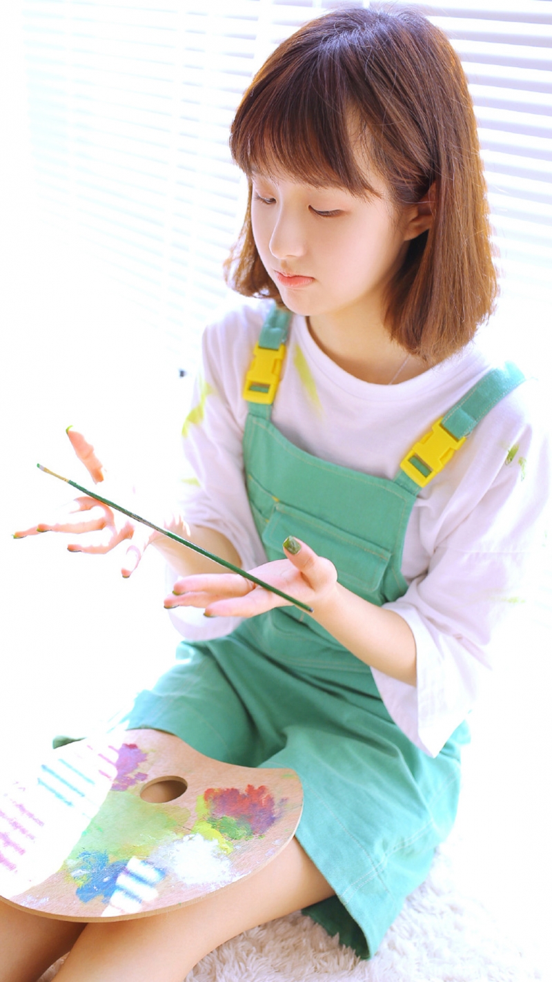 8.jpg 萝莉美女齐肩短发俏皮可爱写真  美图写真 第8张