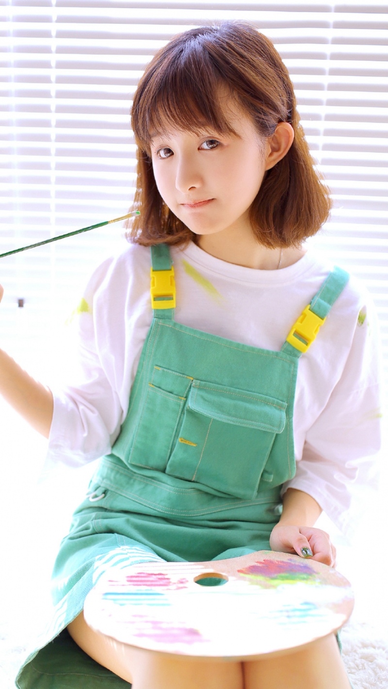 3.jpg 萝莉美女齐肩短发俏皮可爱写真  美图写真 第3张