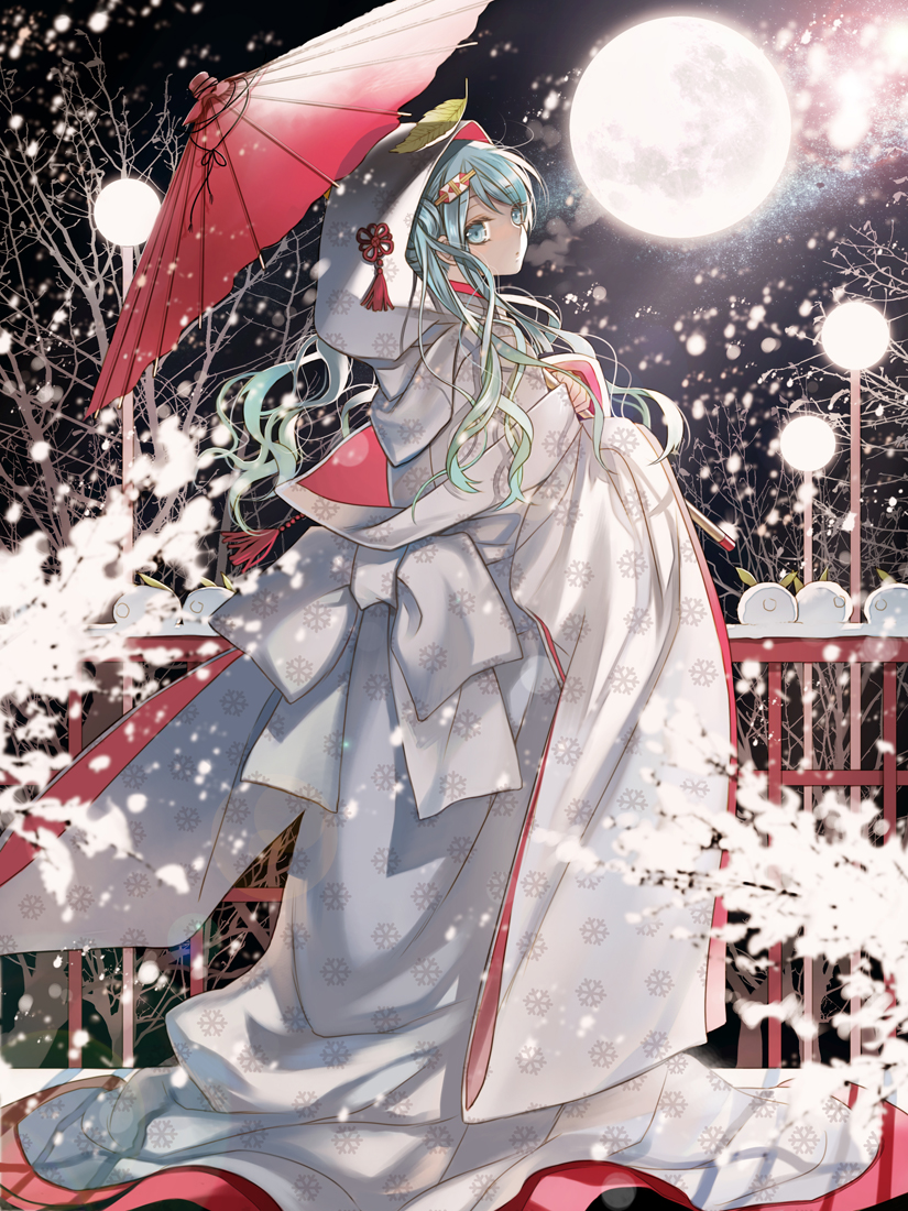 34662054_p0.jpg 初音未来主题图包，初音未来壁纸奇美若仙  初音未来 第2张