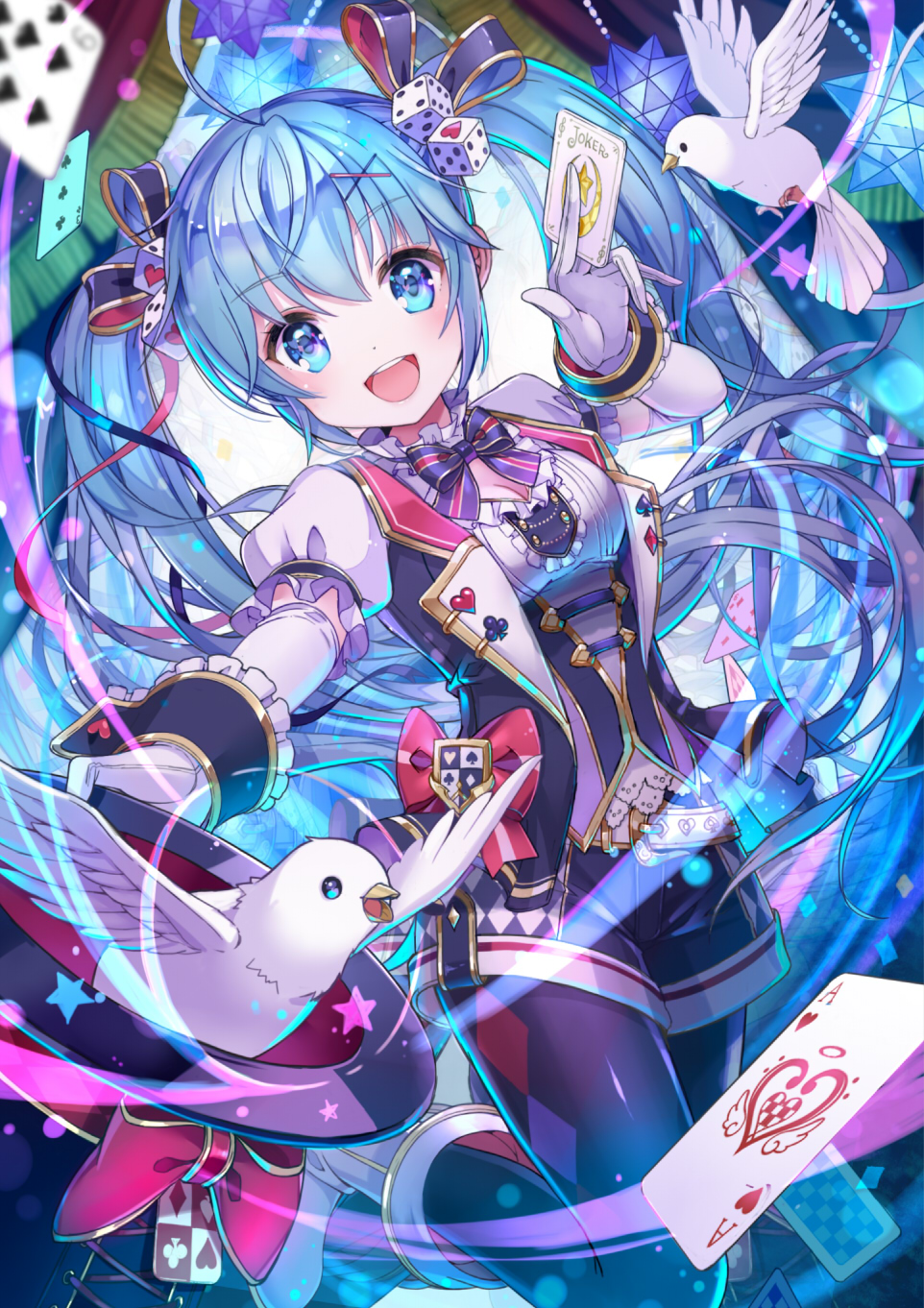 63186464_p0.jpg 初音未来主题图包，初音未来壁纸奇美若仙  初音未来 第9张