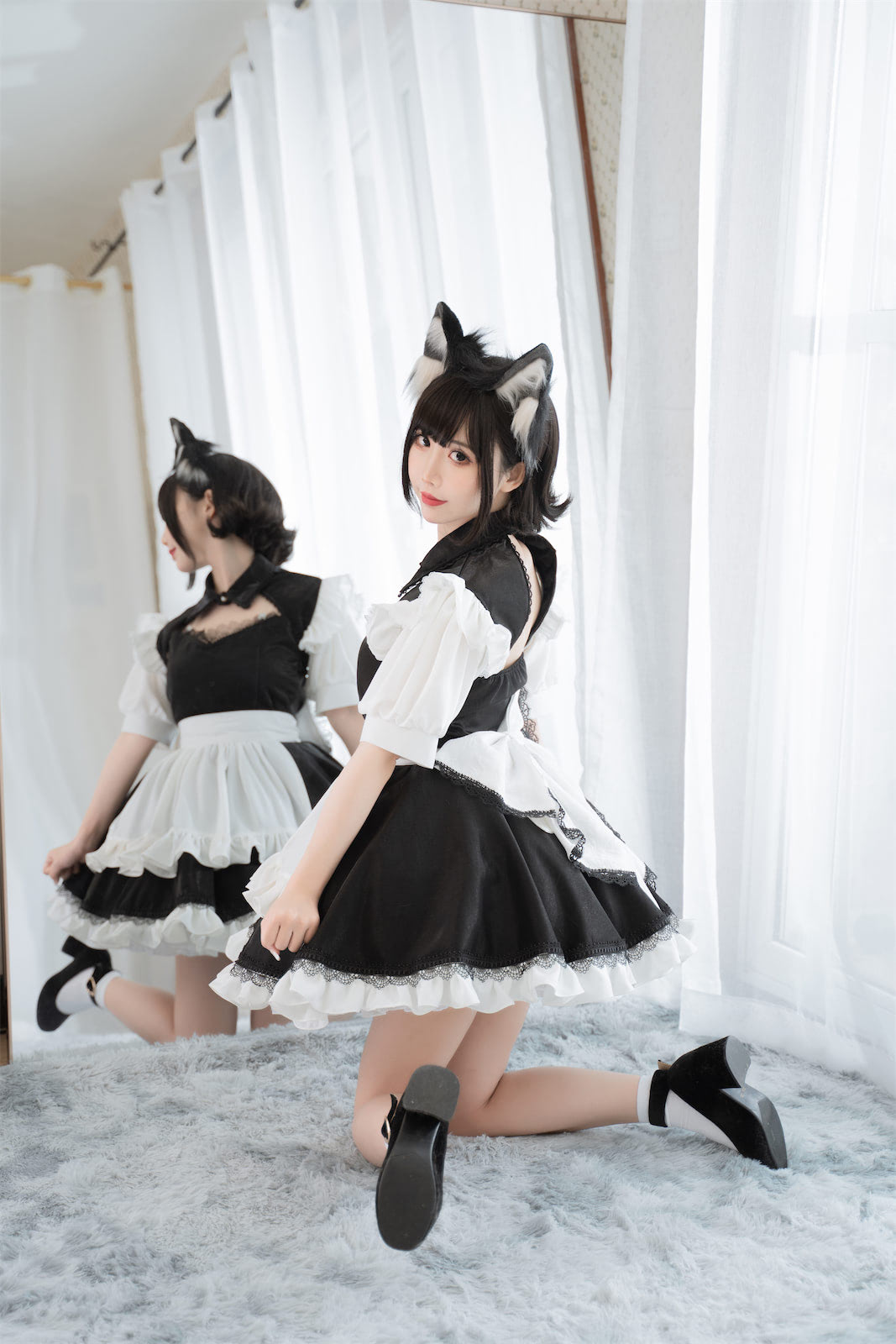 7.jpg 可爱人气cosplay面饼仙儿猫耳女仆  第7张