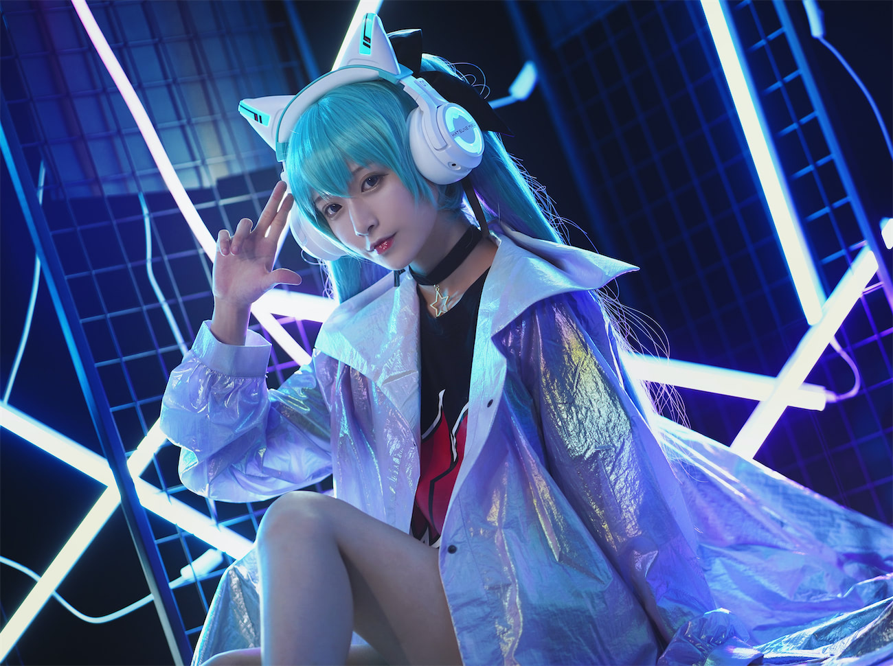 3.jpg 铁板烧鬼舞w妖舞耳机cosplay  第3张