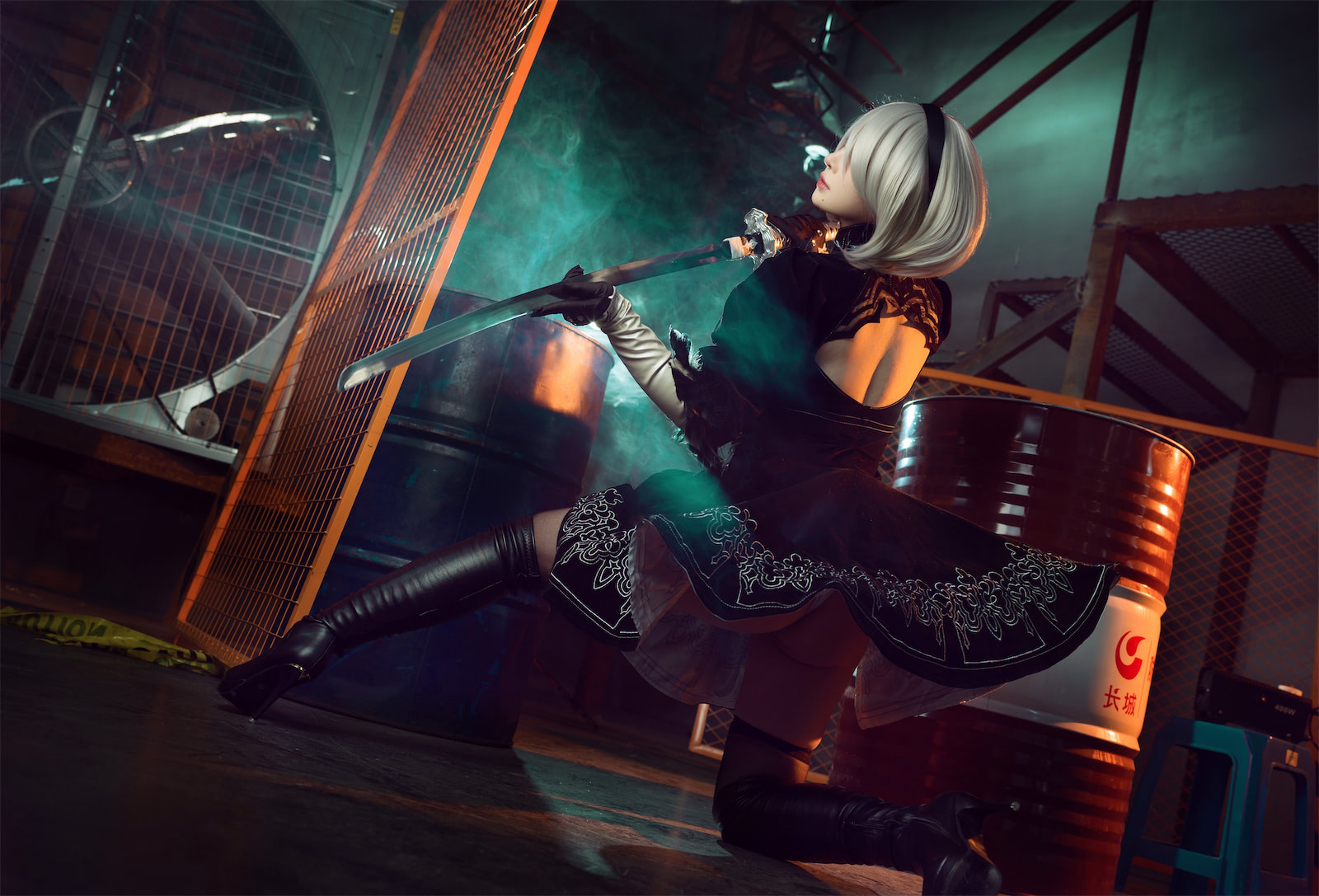 2.jpg 叉子宝宝2B尼尔机械纪元cosplay写真  美图写真 第2张