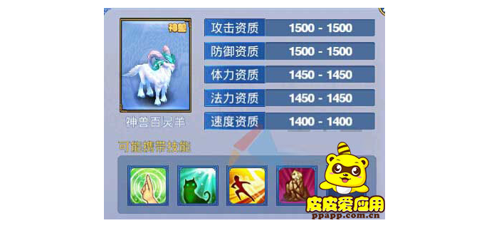 神武手游体力资质影响吗